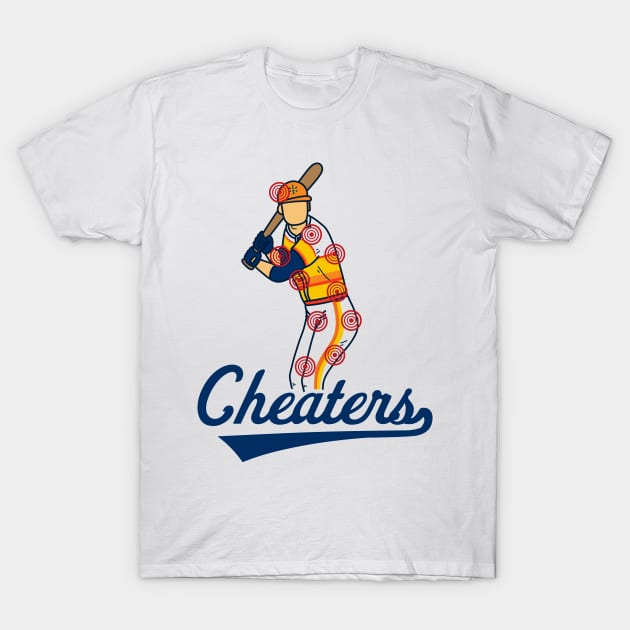 Baseball Cheaters T-Shirt by Chris Nixt